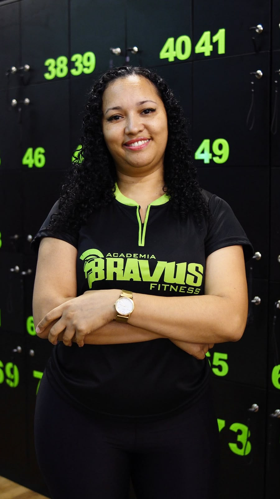 Christina, Recepção da Academia Bravus Fitness