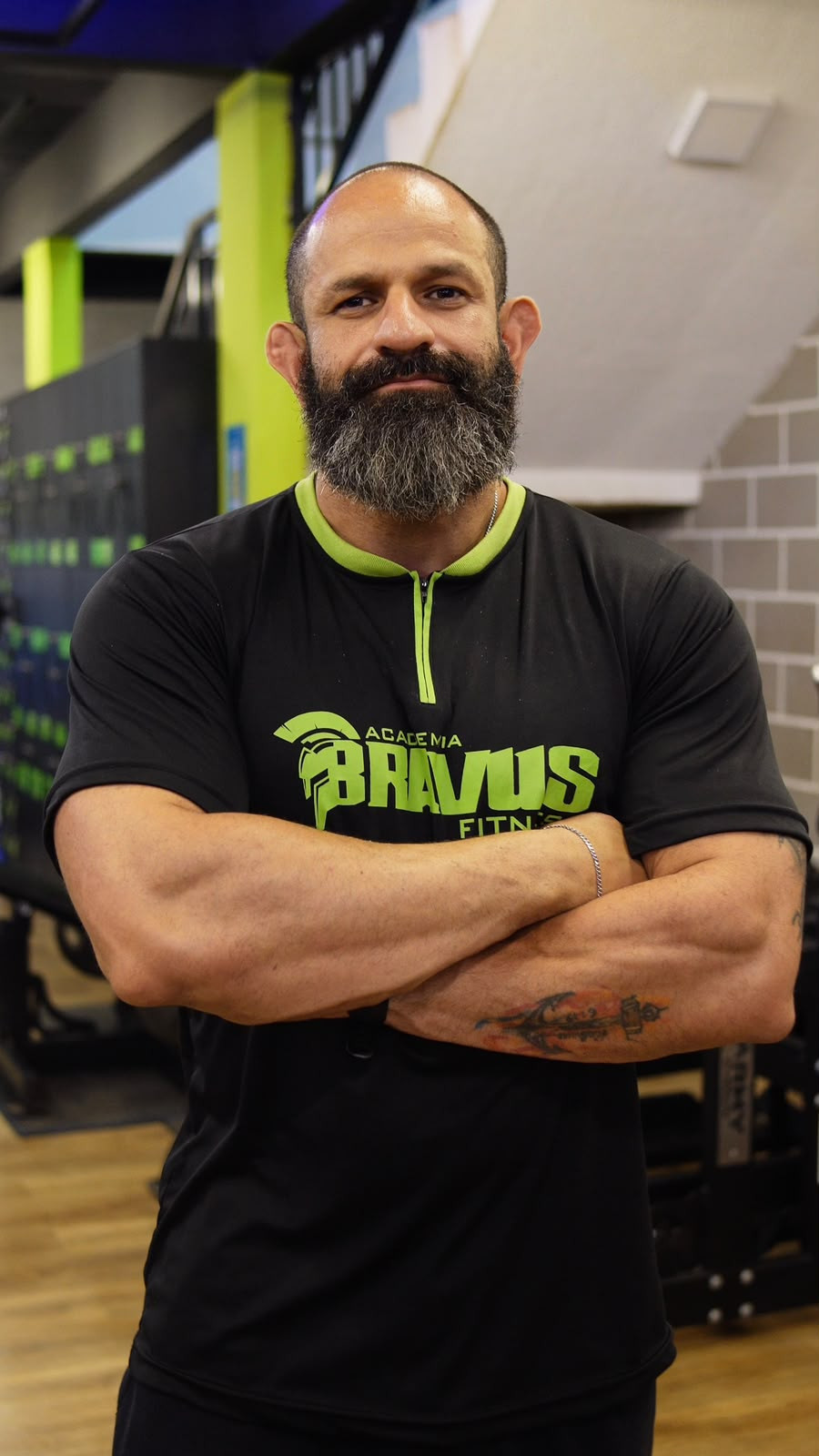Helton, Musculação da Academia Bravus Fitness