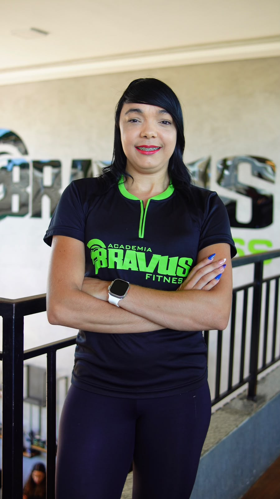 Juliana, Recepção da Academia Bravus Fitness